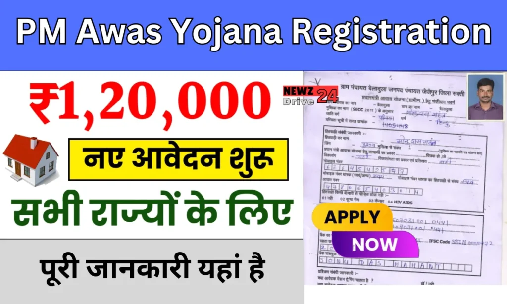 PM Awas Yojana Registration 2025